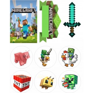 Принт Minecraft 14